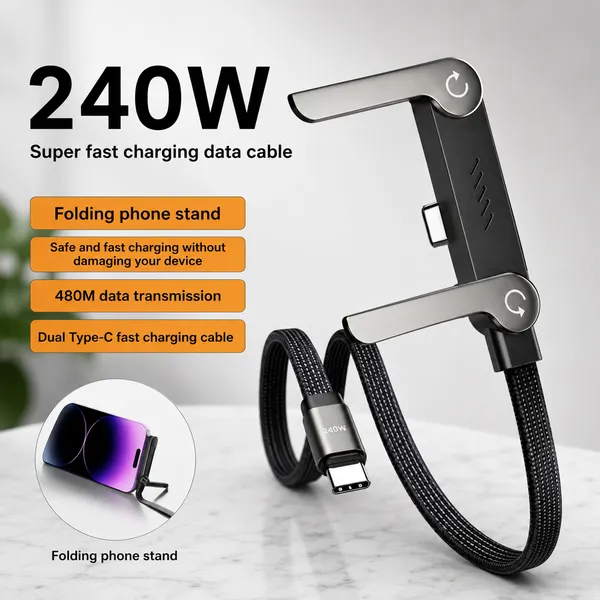 240W_Dual_Usb-C_Braided_Charging_Cable_With_Folding_Phone_Stand