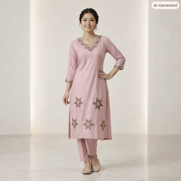 Pink_Mal_Cotton_Straight_Embroidered_Kurti_Set_For_Women