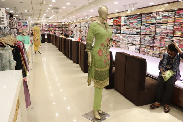 Green_Tissue_Straight_Floral_Print_Kurti_Set_For_Women