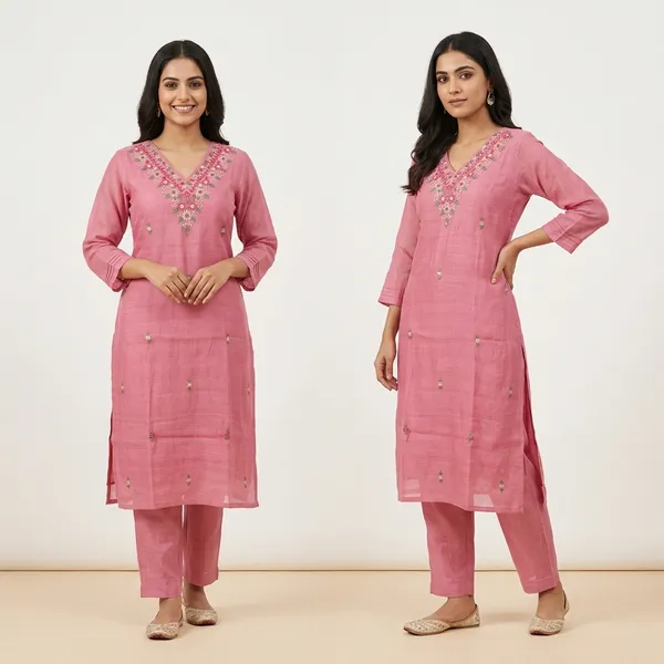 Pink_Mal_Cotton_Straight_Embroidered_Kurti_Set_For_Women