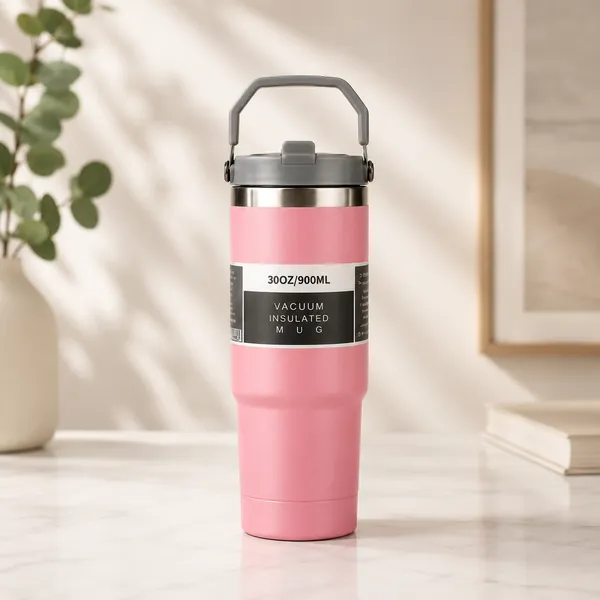 Pink_Stainless_Steel_Multicolor_Insulated_Tumbler_900Ml