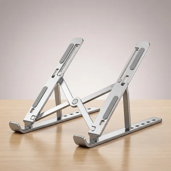 Living_Grey_Aluminum_Alloy_Adjustable_Laptop_Stand