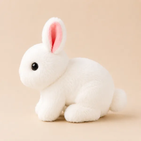 White_Plush_Interactive_Running_Rabbit_Toy_For_Kids