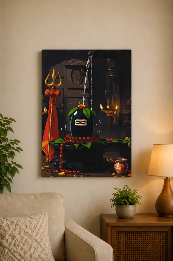 Multicolor_Canvas_Religious_Shiva_Framed_Wall_Art