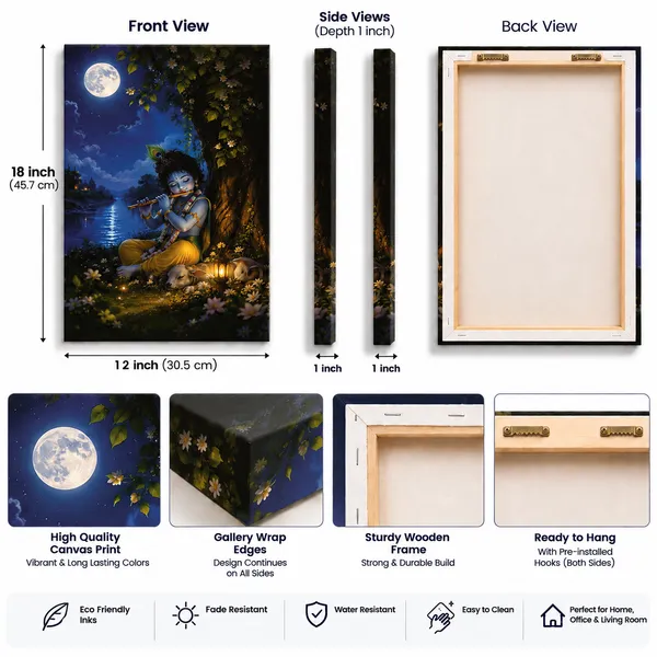 Multicolor_Canvas_Devotional_Krishna_Night_Scene_Wall_Art