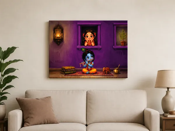 Multicolor_Canvas_Devotional_Krishna_Print_Wall_Art