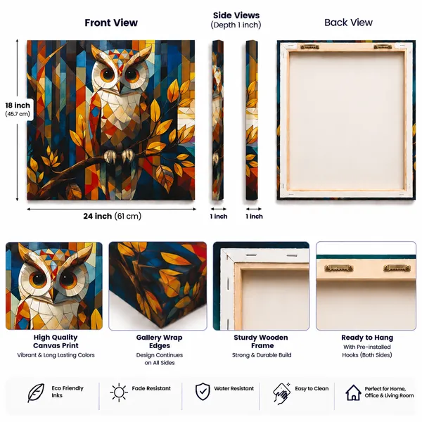 Multicolor_Canvas_Geometric_Owl_Print_Wall_Art