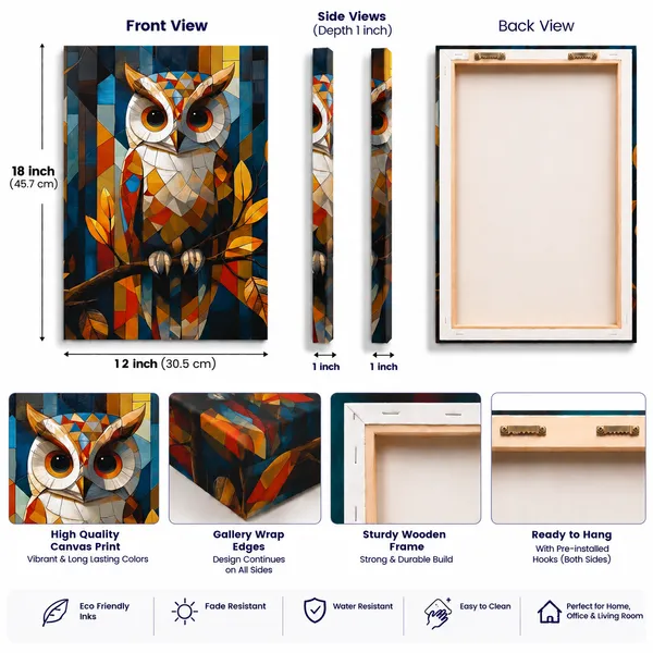 Multicolor_Canvas_Geometric_Owl_Print_Wall_Art