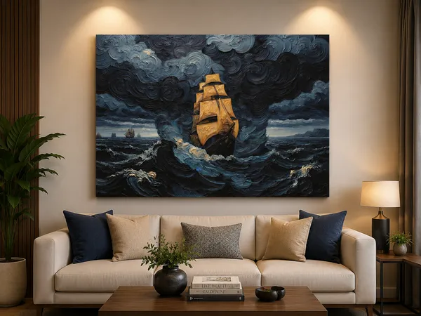 Multicolor_Canvas_Nautical_Ship_Painting_Wall_Art