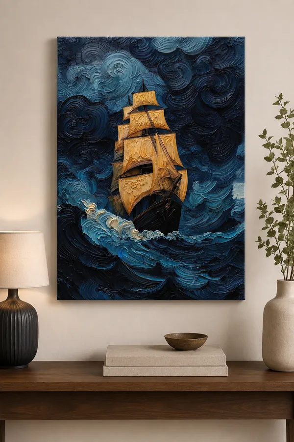 Multicolor_Canvas_Nautical_Ship_Painting_Wall_Art