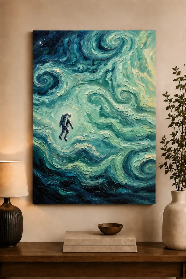Multicolor_Canvas_Abstract_Space_Swirl_Wall_Art
