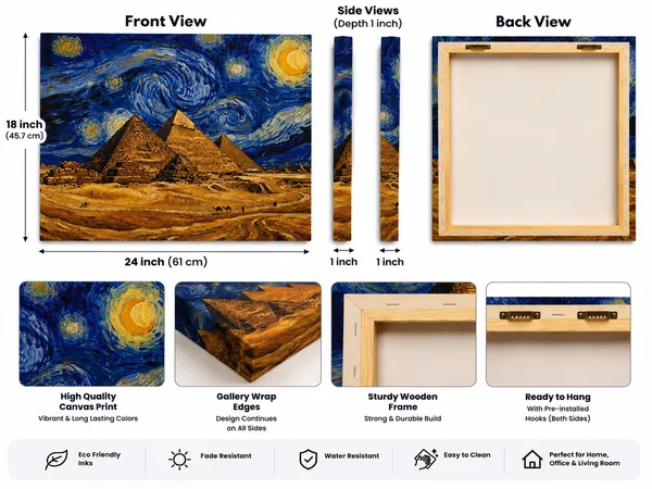 Multicolor_Canvas_Night_Starry_Pyramids_Wall_Art