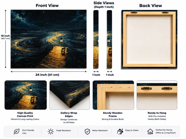 Multicolor_Canvas_Coastal_Night_Ocean_Print_Wall_Art