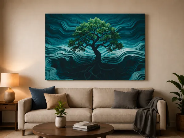 Multicolor_Canvas_Abstract_Tree_Wall_Art