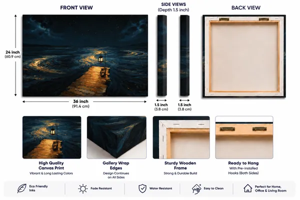 Canvas_Scenic_Night_Ocean_Glowing_Pathway_Wall_Art