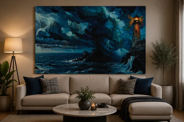 Canvas_Coastal_Stormy_Lighthouse_Seascape_Wall_Art