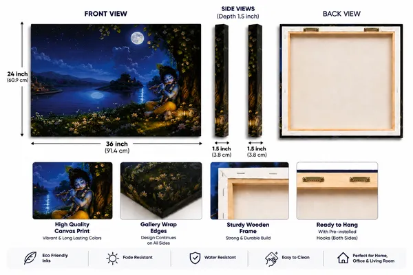 Canvas_Traditional_Krishna_Moonlit_Night_Scene_Wall_Art