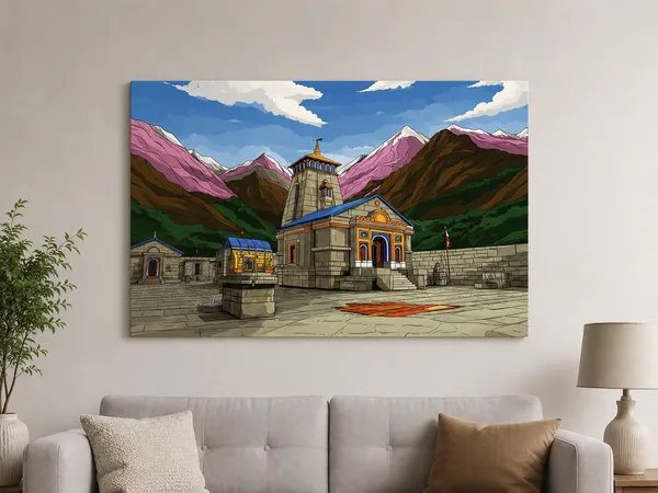 Canvas_Religious_Temple_Mountain_Landscape_Wall_Art