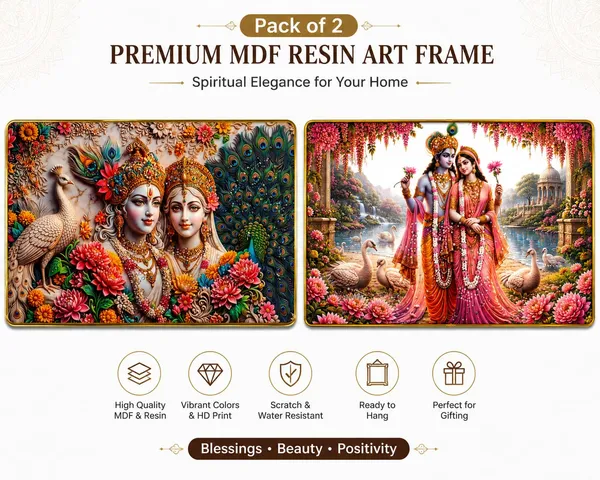 Radha_Krishna_Premium_MDF_Resin_Wall_Art_Photo_Frame_Set_of_2