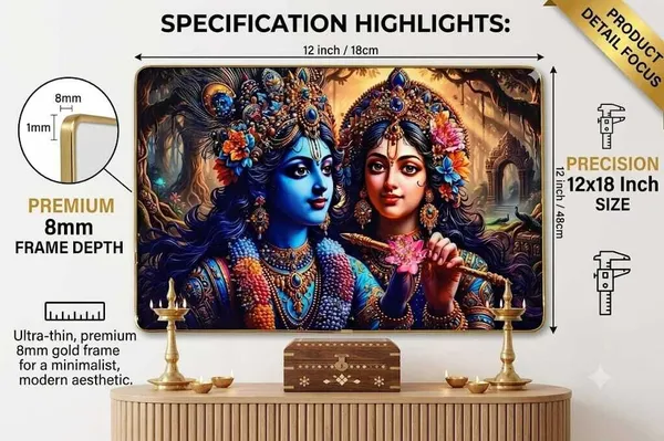 Mdf_Resin_Diamond_Art_Radha_Krishna_Religious_Wall_Frame