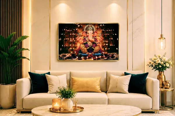 Mdf_Resin_Diamond_Art_Ganesha_Spiritual_Wall_Painting_12x18_Inch
