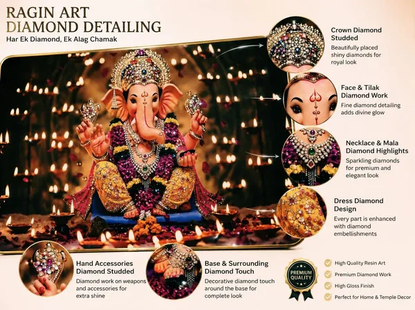 Mdf_Resin_Diamond_Art_Ganesha_Spiritual_Wall_Painting_12x18_Inch