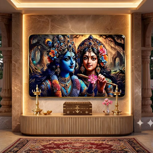 Mdf_Resin_Diamond_Art_Radha_Krishna_Religious_Wall_Frame