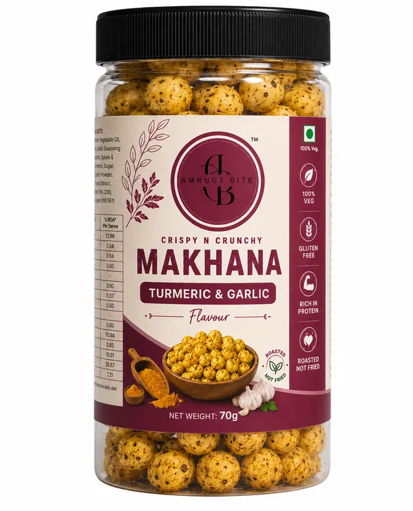 Amruutbites_Turmeric_&_Garlic_Roasted_Makhana