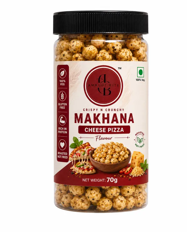 Amruutbites_Cheese_Pizza_Roasted_Makhana