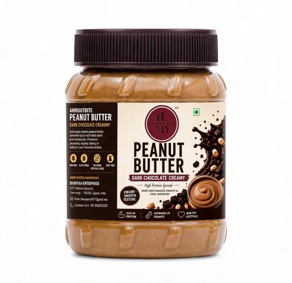 Amruutbites_Dark_Chocolate_Creamy_Peanut_Butter_Spread