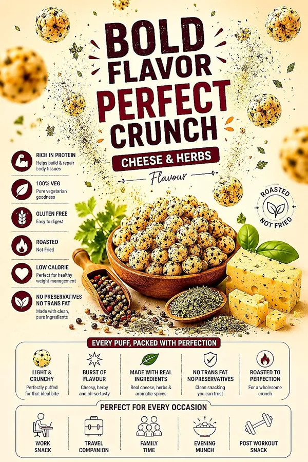 Amruutbites_Cheese_Herbs_Roasted_Makhana_Healthy_Roasted_Lotus_Seed_Snack_Gluten_Free_Low_Calorie_70g_X_Pack_Of_3_210g_Total