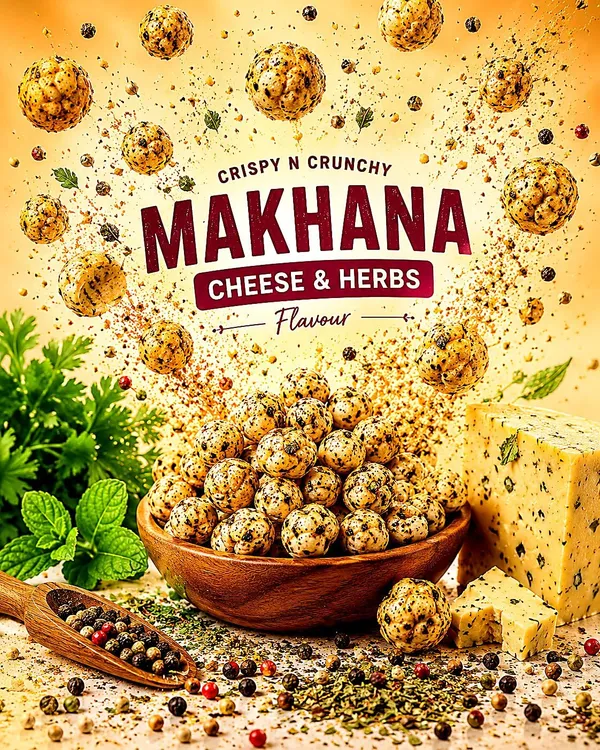 Amruutbites_Cheese_Herbs_Roasted_Makhana_Healthy_Roasted_Lotus_Seed_Snack_Gluten_Free_Low_Calorie_70g_X_Pack_Of_3_210g_Total