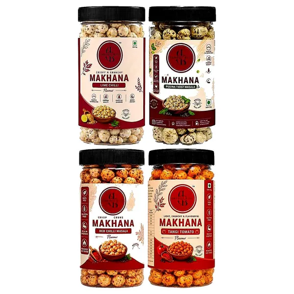 Amruutbites_Assorted_Roasted_Makhana_Cross_Combo_Pack_4_Flavors_Chilly_Lemon_Pudina_Twist_Red_Chilly_Masala_Tangy_Tomato_Healthy_Lotus_Seed_Snack_70g_X_Pack_Of_4_280g_Total