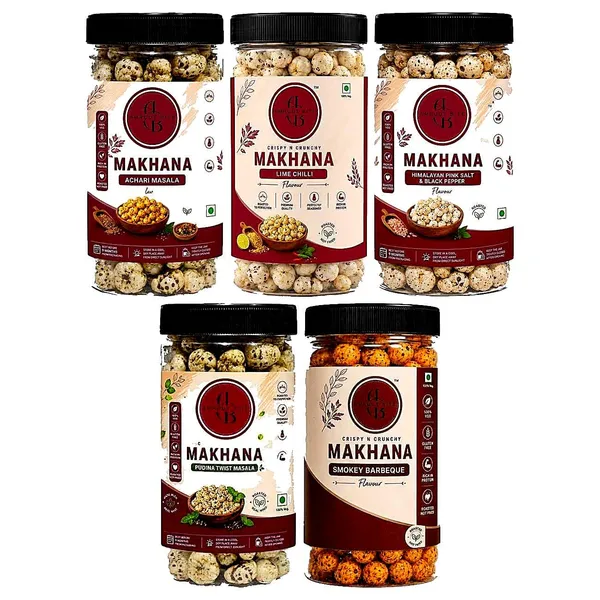 Amruutbites_Assorted_Roasted_Makhana_Cross_Combo_Pack_5_Flavors_Achari_Masala_Chilly_Lemon_Himalayan_Pink_Salted_Black_Pepper_Pudina_Twist_Smokey_Barbeque_Healthy_Lotus_Seed_Snack_80g_X_Pack_Of_5_400g_Total