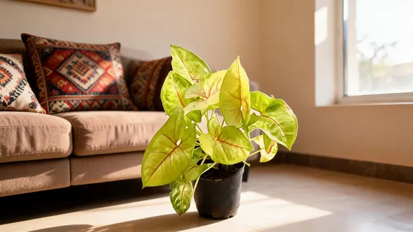 Petalpop_Syngonium_Light_Green_Indoor_Plant_In_Plastic_Pot