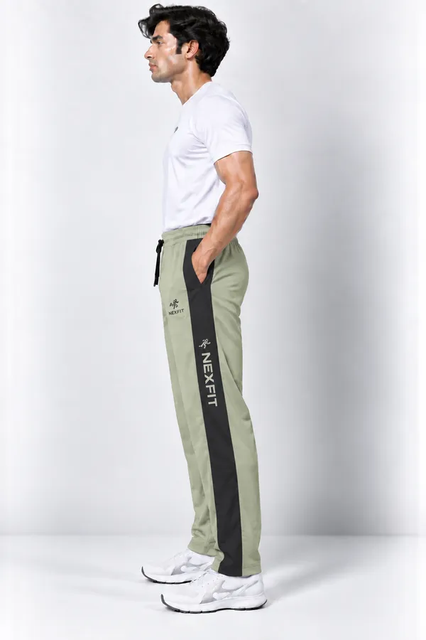 Nexfit_Men’s_Sage_Green_Signature_Side_Panel_Track_Pants