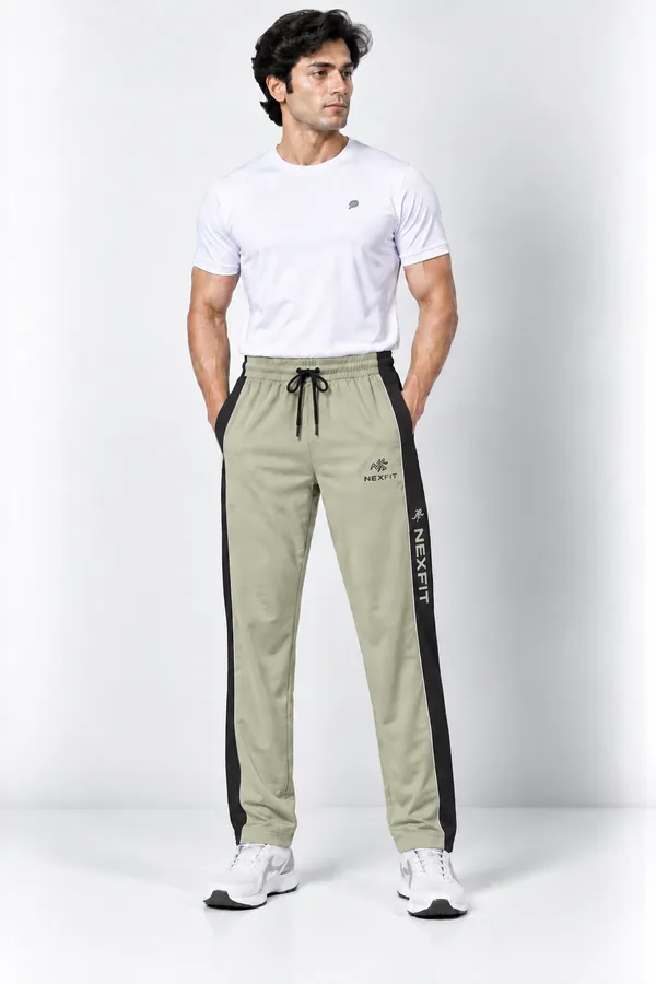Nexfit_Men’s_Sage_Green_Signature_Side_Panel_Track_Pants