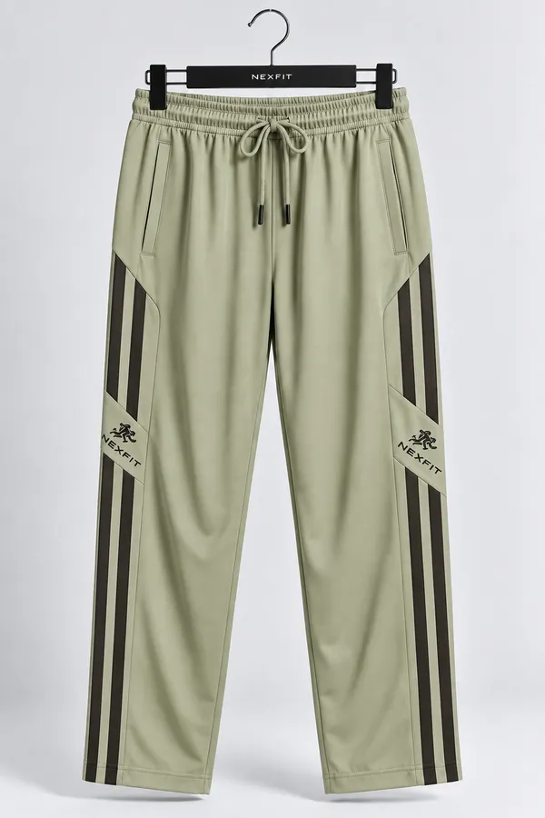 Men’s_Sage_Green_Relaxed_Fit_Polyester_Blend_Track_Pants_with_Contrast_Side_Stripes