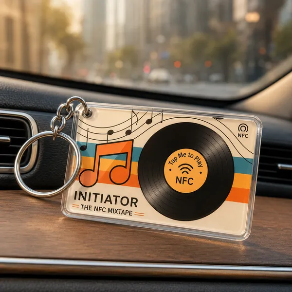 Initiator_Nfc_&_Qr_Smart_Sharing_Keychain_For_Bike_&_Car_Riders_|_Share_Instagram,_Live_Location,_Playlists,_Emergency_Contacts_&_More_|_No_App_Required