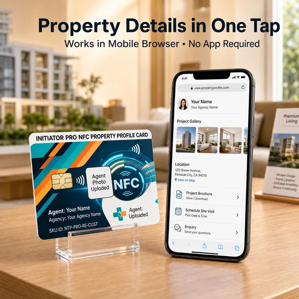 Initiator_Pro_Nfc_Property_Profile_Card_For_Real-Estate_Agents