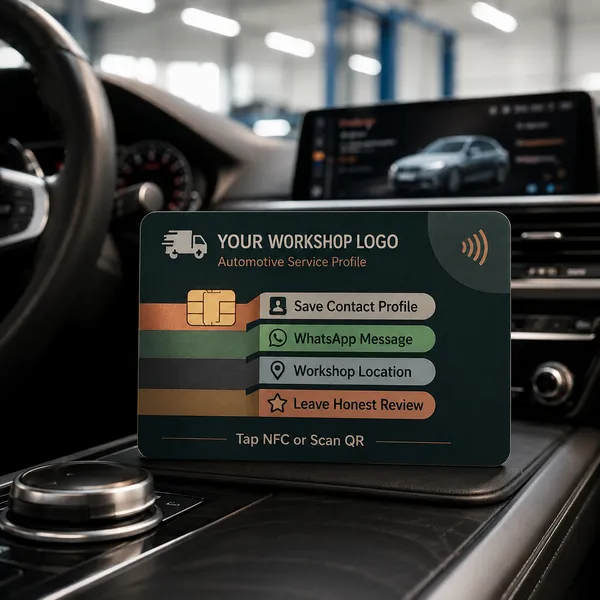 Initiator_Autocare_Nfc_Review_&_Contact_Card_For_Car_Workshops