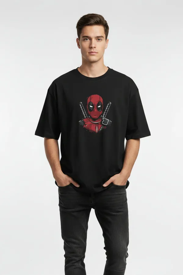 Deadpool_Graphic_Crew_T_Shirt_Unisex_Black