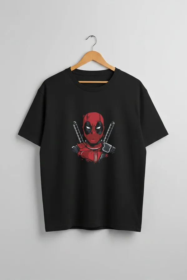 Deadpool_Graphic_Crew_T_Shirt_Unisex_Black