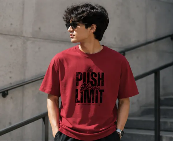Push_Your_Limit_Unisex_T_Shirt_Red