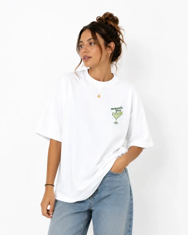 Margarita_Please_Oversized_T_Shirt_White