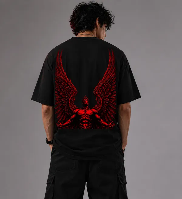 High_Wings_Unisex_Oversized_T_Shirt_Black