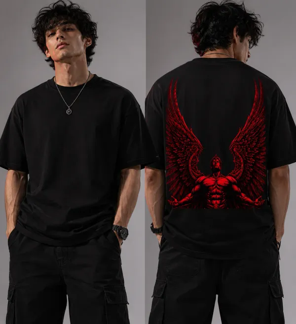 High_Wings_Unisex_Oversized_T_Shirt_Black