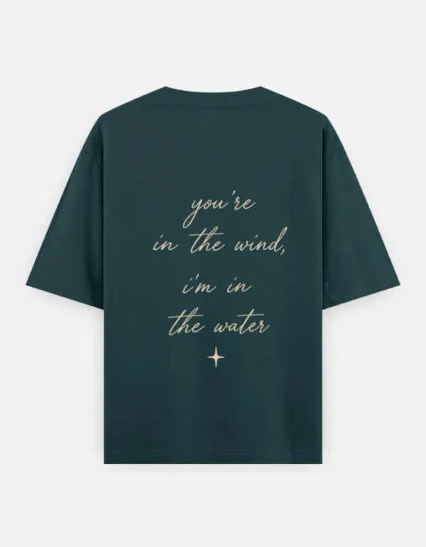 Skull_Unisex_Oversized_T_Shirt_Petrol_Blue