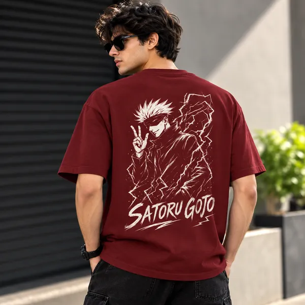 Brick_Red_Cotton_T-Shirt_For_Unisex