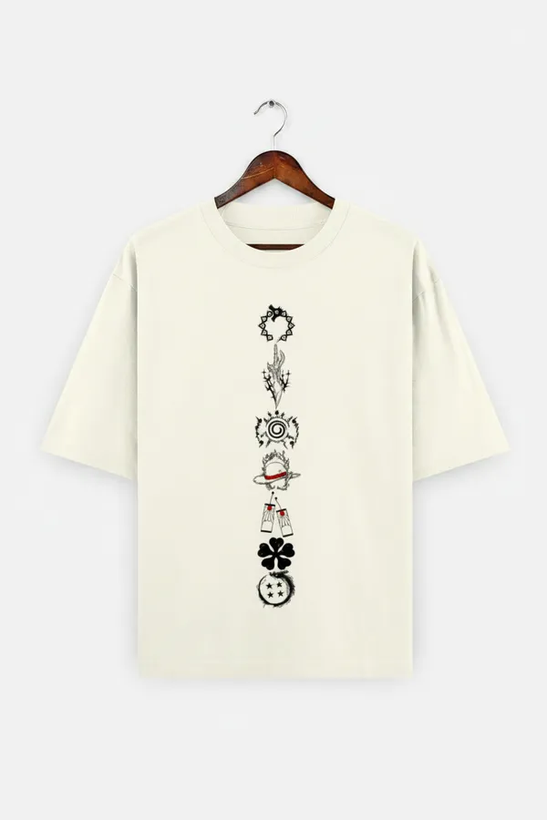 Off_White_Cotton_T-Shirt_For_Unisex